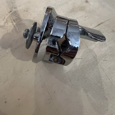 Unbranded Tom/ floor tom leg mount 2000’s - Chrome image 2