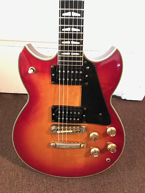 Yamaha SG2000 1980 Cherry sunburst | Reverb UK