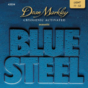 Dean Markley 2034 Blue Steel Acoustic Guitar Strings - Light (11-46)