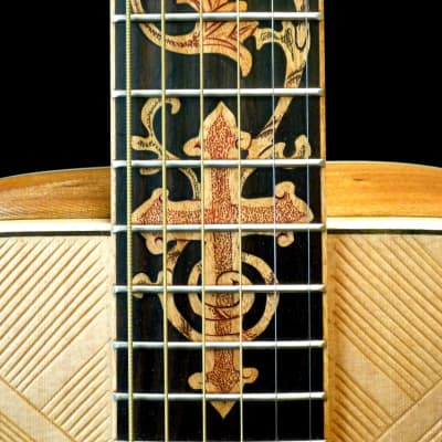Blueberry Handmade Acoustic Guitar Jumbo Size "Faith" Built to Order image 9