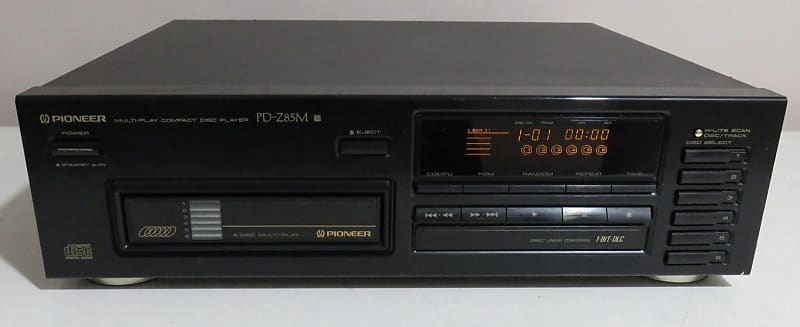 PIONEER PD-Z85M CD PLAYER MULTI PLAY COMPACT DISC PLAYER BLACK  			
