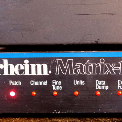 Oberheim Matrix 1000 Rackmount 6-Voice Synthesizer (Eprom Upgrade) 1987 - Black