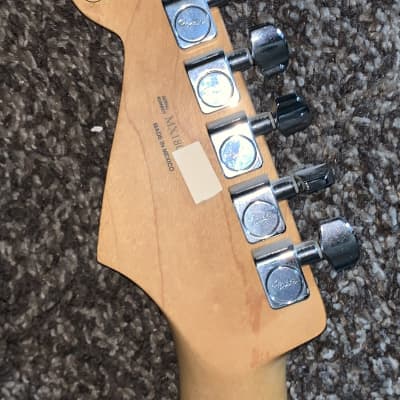 2018 Fender FSR limited edition Standard Stratocaster HSS Plus Top with Maple Fretboard 2017 - Blue Burst image 9