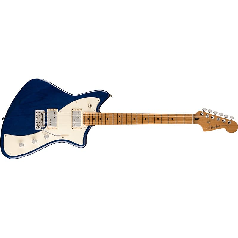 Fender FSR Player Plus Meteora, Sapphire Blue Transparent | Reverb