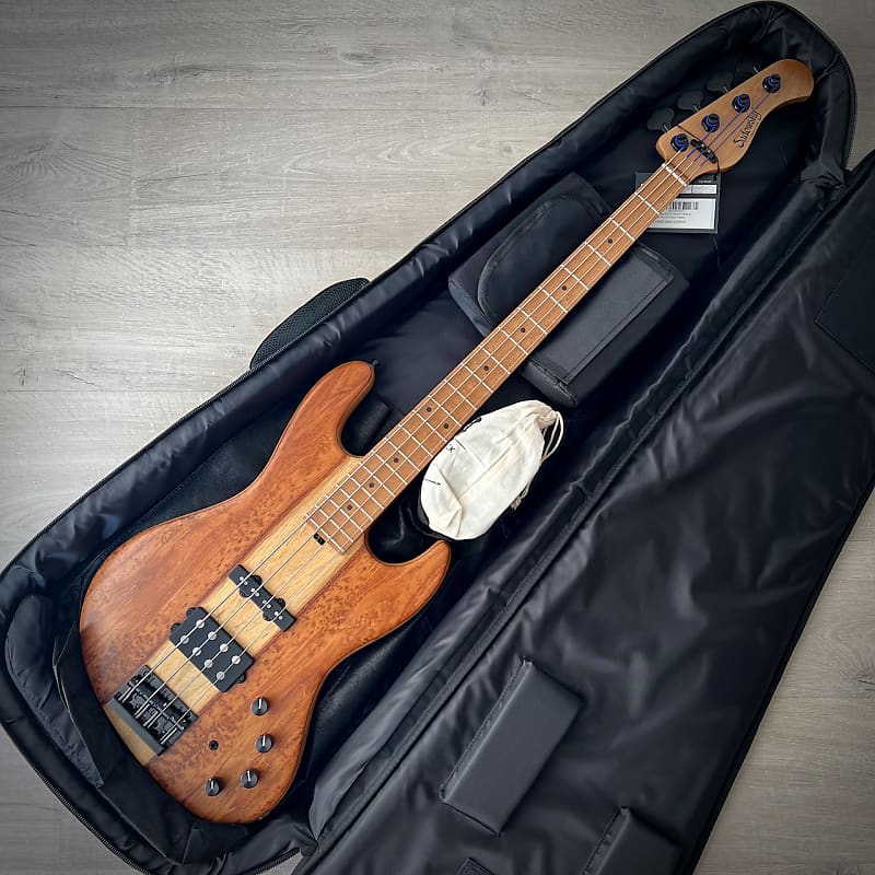 Sadowsky MetroLine 2022 LTD 21-Fret MM Bass, Snakewood/Ash