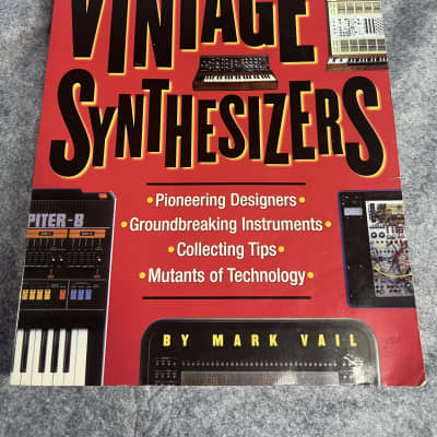 Miller Freeman Books Vintage Synthesizers, Paperback by Mark Vail for sale