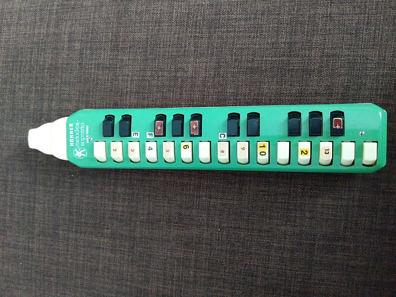 Hohner Melodica Soprano Green Reverb