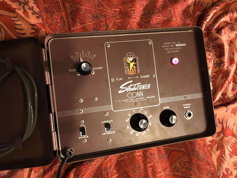 Conn Strobotuner ST2 50s 60s Reverb