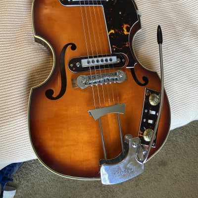 Conrad Viola Guitar 1970's Violin Burst | Reverb