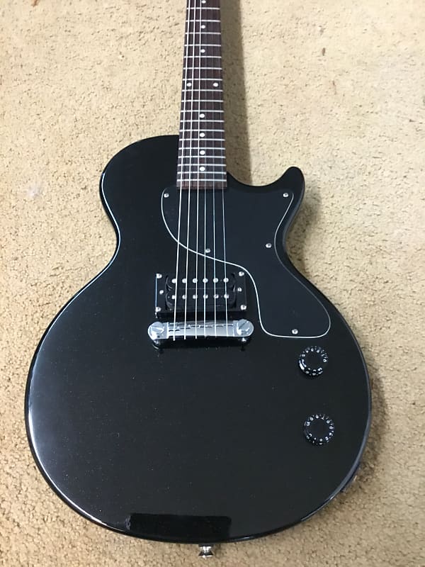 Epiphone Les Paul Junior 2003 Metallic Black | Reverb
