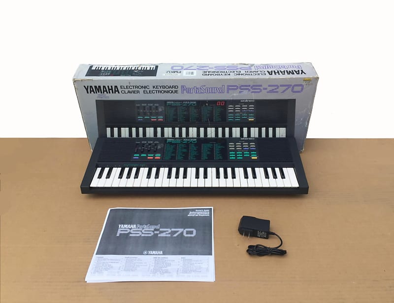 Yamaha PSS-270 キーボード Yamaha PSS-270 Portasound Voice Bank Electronic Keyboard | eBay