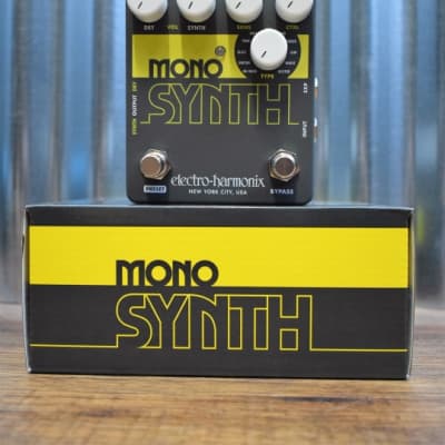 Electro-Harmonix EHX Mono Synth Guitar Synthesizer Effect Pedal image 1