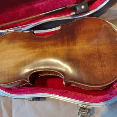 Germany Stradivarius Model 7 size 3/4 violin, with case/bow image 13