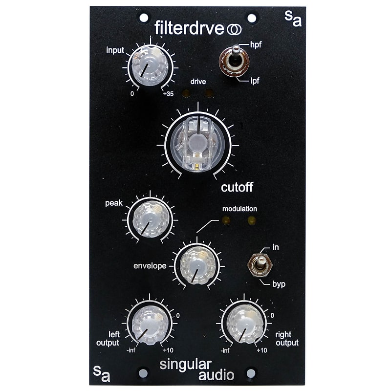Singular Audio Filterdrve Stereo 500-Series Filter image 1