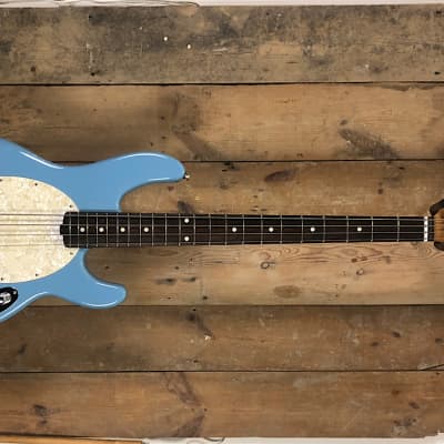 Ernie Ball Music Man StingRay Special 4 H with Rosewood Fretboard 2018 - 2019 - Chopper Blue image 2