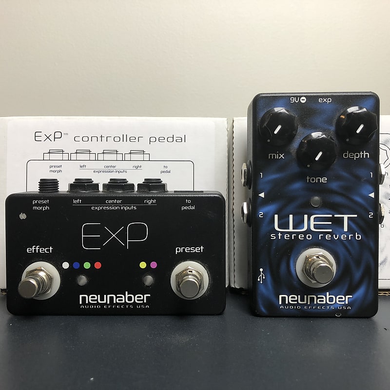 Neunaber Audio Effects Stereo WET Reverb V2 Black | Reverb