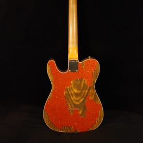 Fender '60 Telecaster Custom Super Heavy Relic Orange Sparkle image 9