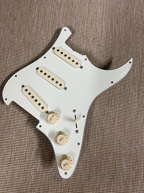 Fender Loaded Pickguard MIJ Reissue Stratocaster 2000s Reverb