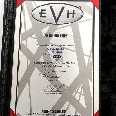 EVH Limited Edition '79 Bumblebee image 16