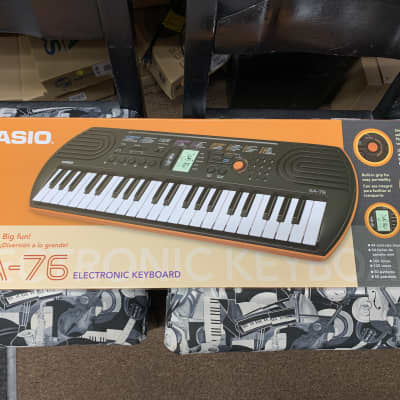 Casio 44 Mini-Size Keys Keyboard SA-76 Black Local Pickup Only