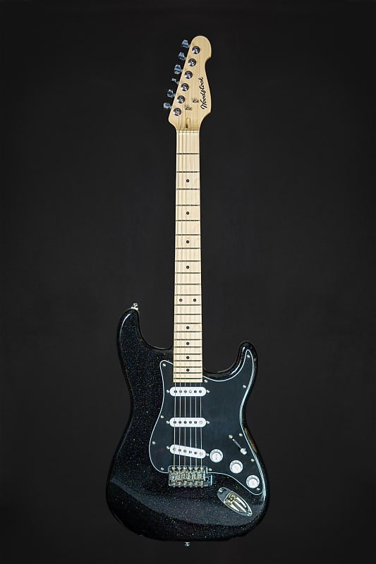 Woodstock Custom Stratocaster, Night Sky Finish 'Rock for Ukraine' image 1