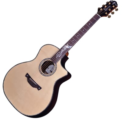 Crafter KPK 1000 Prestige PK G-1000c GA Acoustic Guitar Unique Inlay for sale
