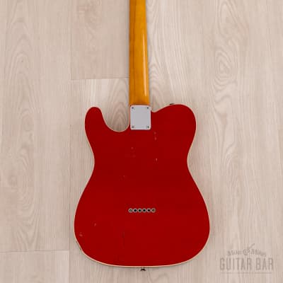 1989 Fender Telecaster Custom ‘62 Vintage Reissue TL62B-650 Candy Apple Red A-serial, Japan MIJ Fujigen image 3