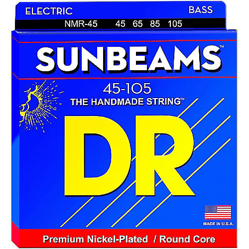DR Strings NMR-45 Medium Sunbeams Electric Bass Strings image 1