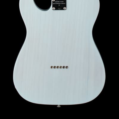 Fender Limited Edition American Professional II Telecaster Thinline - Transparent Daphne Blue #10230 image 2