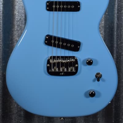 G&L USA SC-2 Himalayan Blue Guitar & Bag SC2 #6268 | Reverb
