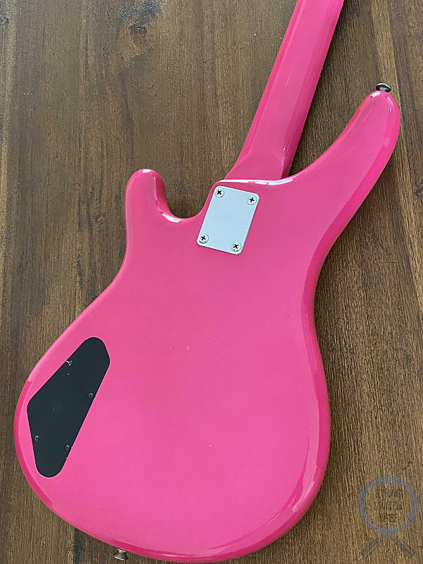 Yamaha Motion B Bass, MB III, HOT PINK, Medium Scale, 1986