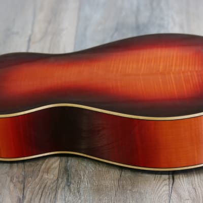 MINTY! Bedell WF-0-AD/MP Wildfire Orchestra Adirondack & Maple Fire Burst Gloss + OHSC image 16
