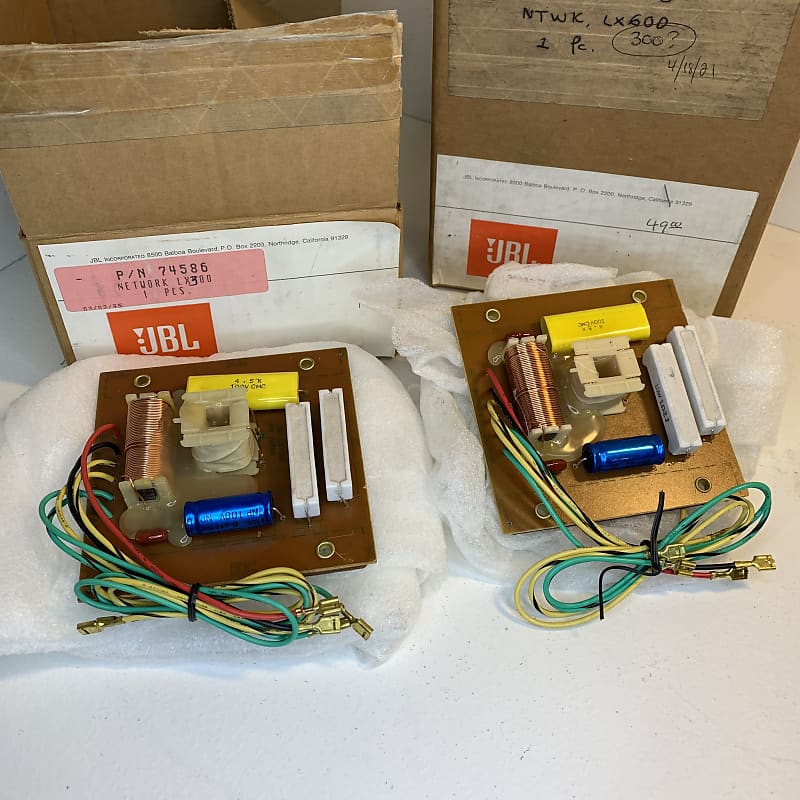 JBL LX300 Crossover Xover / NOS / Original / Pair/ Reverb