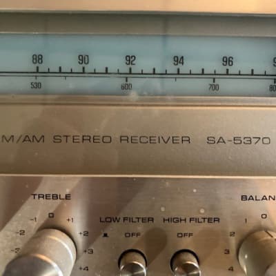 Technics SA-5370 Stereo AM/FM Receiver/Amp 1970s image 3