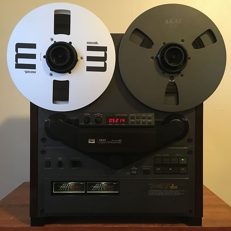 Akai GX-747 DBX Audiophile 1/4 Reel to Reel Tape Deck. Professionally  Serviced. Watch Video.