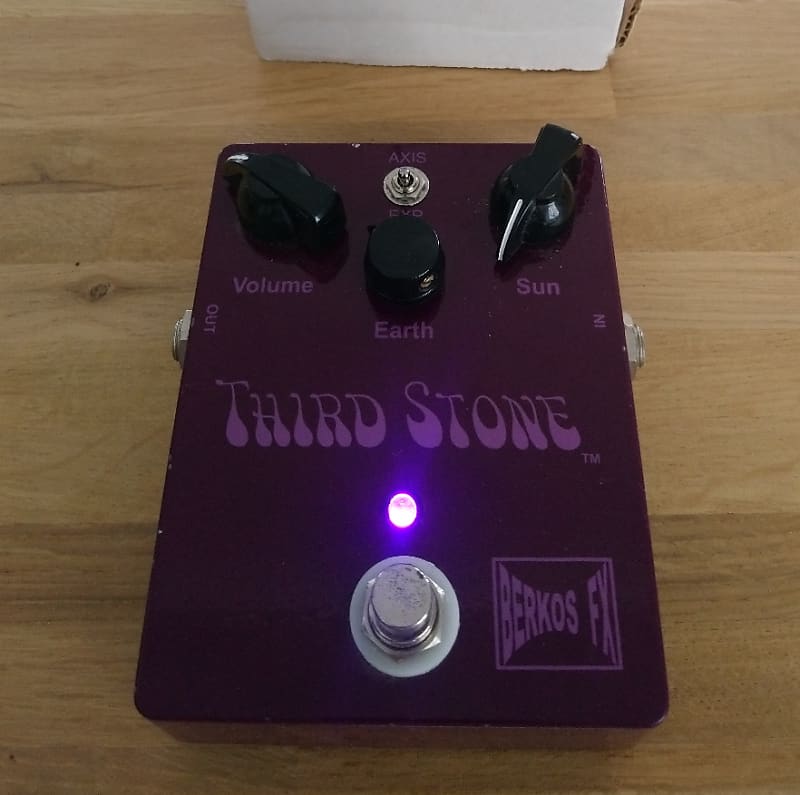 Berkos Fx Third Stone II Fuzz Guitar Pedal Hendrix Tone in Stock – Amp Shop  Bass Exchange