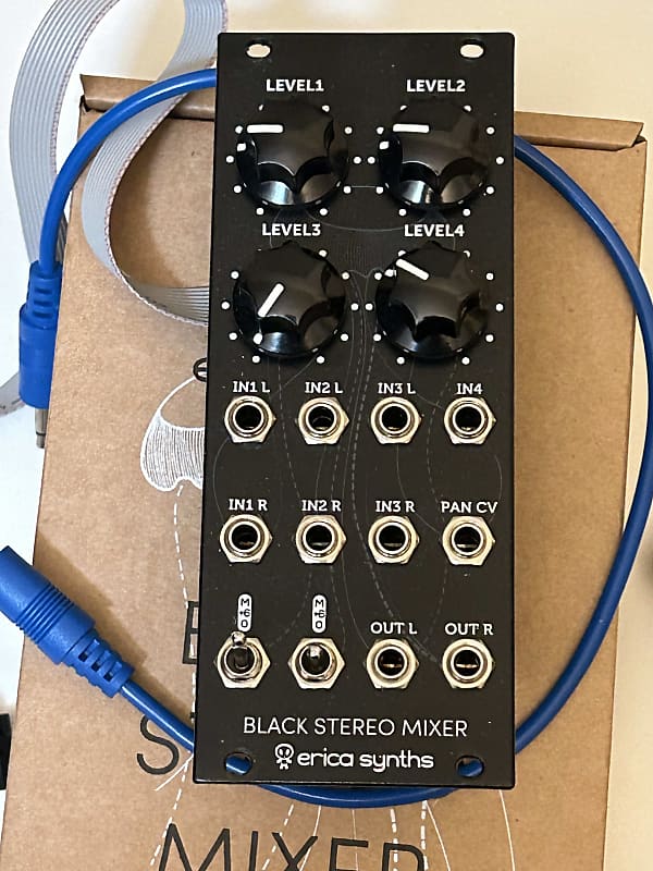 Erica Synths Black Stereo Mixer V2
