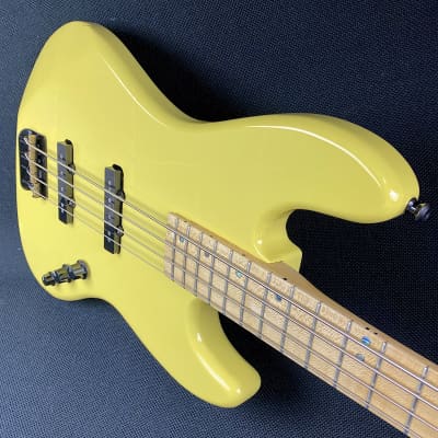 Funk Guitars, USA J-style Bass   Mustard Yellow image 3
