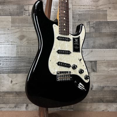 Fender 70th Anniversary Player Stratocaster with Rosewood Fingerboard - Nebula Noir w/ Fender Gigbag image 3