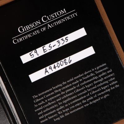Gibson Custom Shop Made 2 Measure 1959 ES-335 Reissue Gloss Brunswick Blue image 16