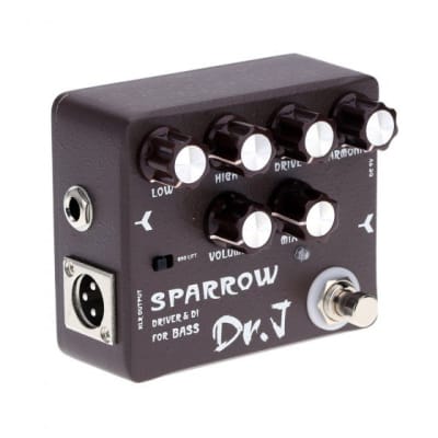 Joyo Dr. J D53 SPARROW Driver, EQ & DI For Bass Guitar Effect Stomp Pedal image 6