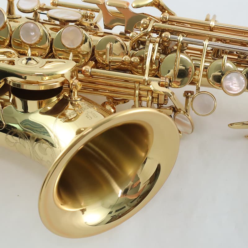 Yanagisawa SCWO10 Elite Professional Curved Soprano Saxophone - Lacquer