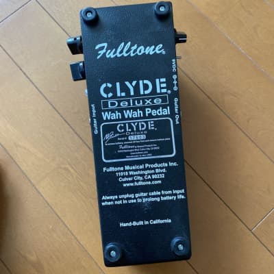 Fulltone Clyde Deluxe Wah -Last Version with buffer  - Black image 2