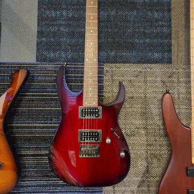Ibanez RG421 Blackberry Sunburst Reverb