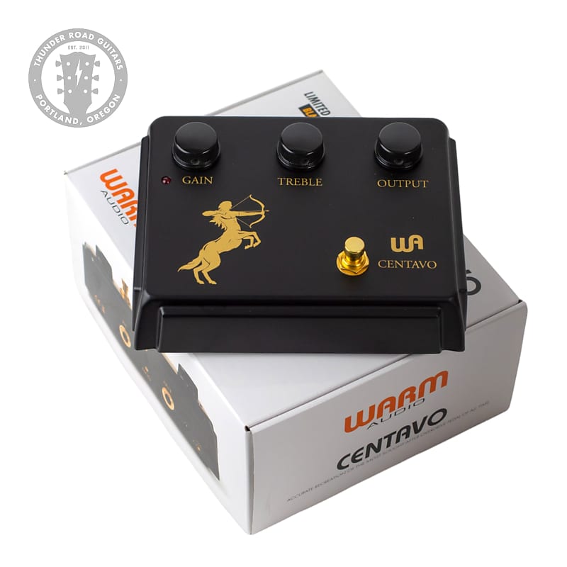 New Warm Audio Limited Edition Centavo Overdrive in Black Finish 1 of 500  Made