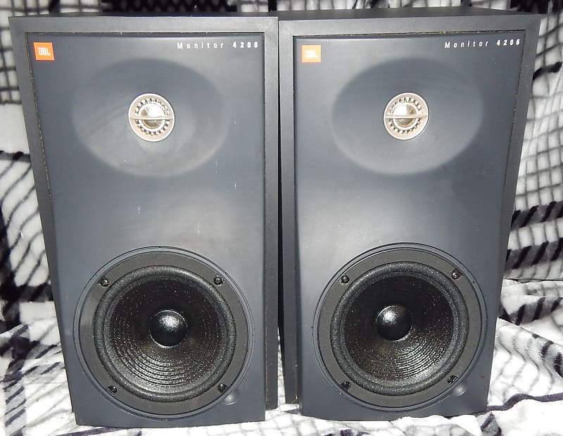 JBL 4206 passive studio monitor speakers image 1