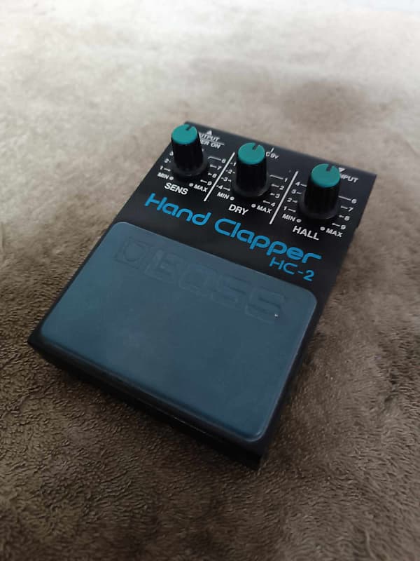 Boss HC-2 ハンドクラッパー 1980年代  ブラック ブルー Boss HC-2 Hand Clapper | Reverb