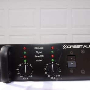 CREST AUDIO 6001 POWER AMPLIFIER 1500W (ONE) | Reverb