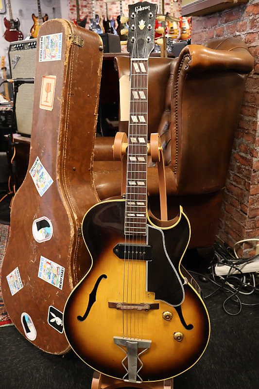 Gibson 1956 ES-175 Sunburst OHSC image 1