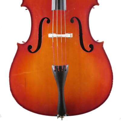 Romanian Double Bass, Solid Wood Flatback with Bolt-on Removable Neck image 2